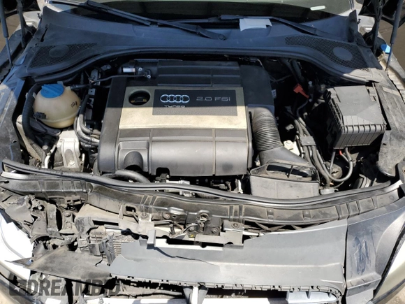 2008 Audi TT 2.0T with VIN TRUMF38J481034405, listed as a Copart auction lot 61779265 with 104,271 mi miles and Salvage title. Bid and sale history available at DreamBid. Image 11.