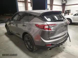 2023 Acura RDX w/A-Spec Package with VIN 5J8TC1H67PL005466, listed as a Copart auction lot 86745844 with 19,304 mi miles and Salvage Title. Bid and sale history available at carsss.com. Image 2.