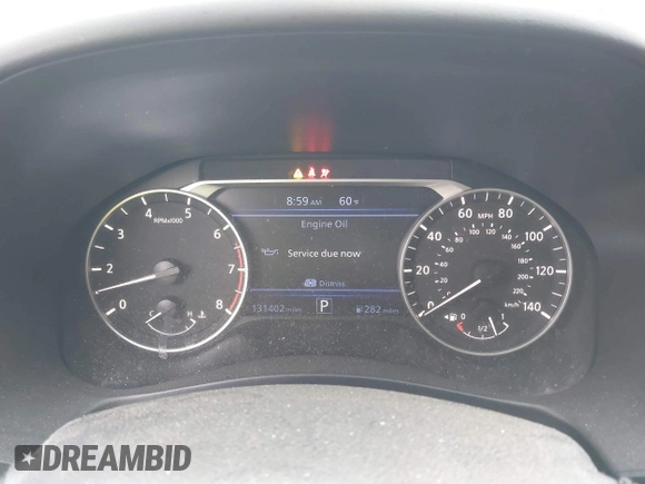 2019 Nissan Altima SR with VIN 1N4BL4CV4KN319945, listed as a IAAI auction lot 41953274 with 131,402 mi miles and . Bid and sale history available at carsss.com. Image 7.