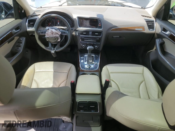 2015 Audi Q5 Premium Plus with VIN WA1DGAFP7FA060474, listed as a Copart auction lot 53512865 with 135,237 mi miles and Salvage title. Bid and sale history available at DreamBid. Image 8.