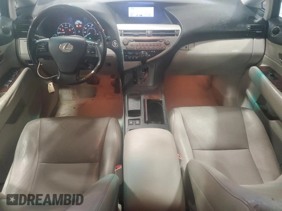 2011 Lexus RX 350 with VIN 2T2BK1BA3BC116747, listed as a Copart auction lot 62748915 with 174,885 mi miles and Salvage title. Bid and sale history available at DreamBid. Image 8.
