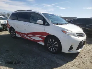 2020 Toyota Sienna LE with VIN 5TDJZ3DC6LS239120, listed as a Copart auction lot 45532665 with 477,555 mi miles and Clean title. Bid and sale history available at DreamBid. Image 4.