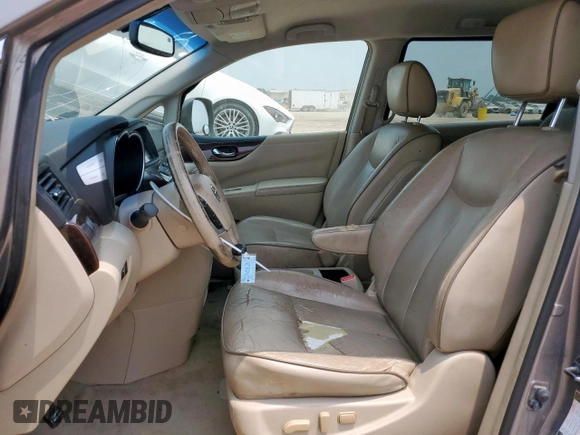 2014 Nissan Quest SV z VIN JN8AE2KP0E9101509, wystawiony jako Copart lot #58003325 z przebiegiem 198 287 mil mil oraz Czysty tytuł • Clean title. Historia ofert i sprzedaży dostępna na DreamBid. Obrazek 7.