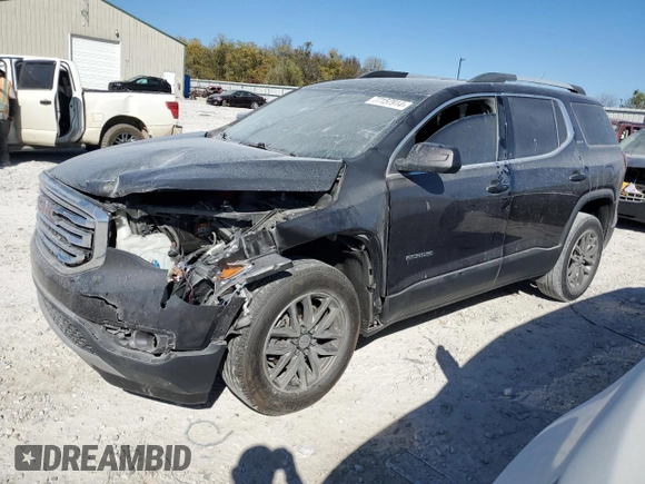 2018 GMC Acadia SLE with VIN 1GKKNLLS4JZ237696, listed as a Copart auction lot 77157914 with 95,695 mi miles and Salvage Title. Bid and sale history available at DreamBid. Image 1.