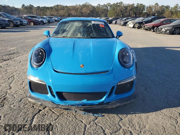 2016 Porsche 911 GT3 RS with VIN WP0AF2A98GS192732, listed as a Copart auction lot 83233174 with 0 mi miles and Clean Title. Bid and sale history available at carsss.com. Image 5.