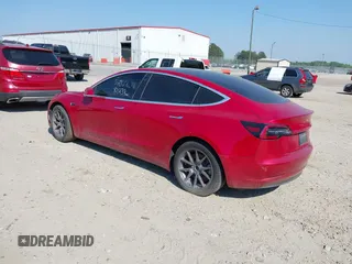 2020 Tesla Model 3 Long Range with VIN 5YJ3E1EB5LF783269, listed as a IAAI auction lot 42085024 with 80,939 mi miles. Bid and sale history available at carsss.com. Image 3.