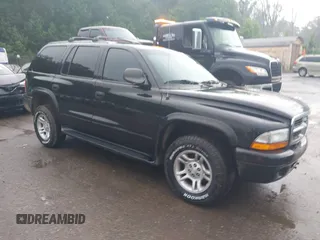 2003 Dodge Durango SLT with VIN 1D4HS48N43F594228, listed as a IAAI auction lot 42545585 with 112,804 mi miles and . Bid and sale history available at DreamBid. Image 1.