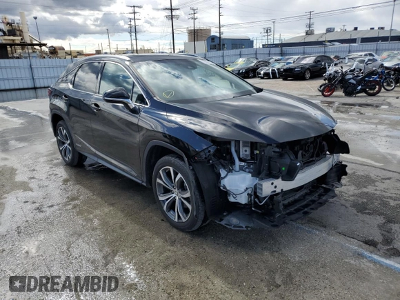 2017 Lexus RX with VIN 2T2BGMCA0HC020407, listed as a Copart auction lot 43097533 with 27,051 mi miles. Bid and sale history available at carsss.com. Image 4.