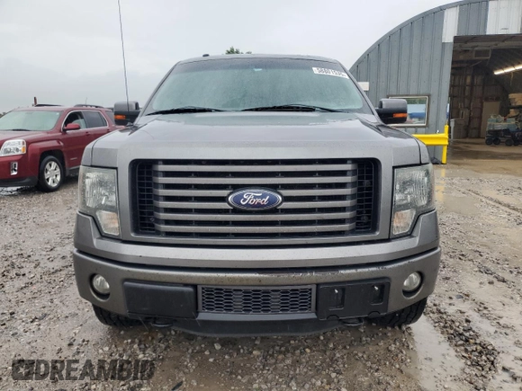 2012 Ford F-150 XL with VIN 1FTFW1ETXCFC20538, listed as a Copart auction lot 58801535 with 204,724 mi miles and Salvage title. Bid and sale history available at DreamBid. Image 5.