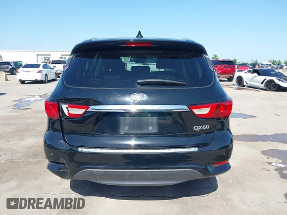 2017 Infiniti QX60 with VIN 5N1DL0MN2HC503212, listed as a IAAI auction lot 41993053 with 166,548 mi miles and . Bid and sale history available at DreamBid. Image 17.