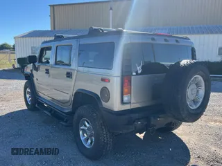 2003 Hummer H2 with VIN 5GRGN23U63H104992, listed as a Copart auction lot 79843444 with 181,468 mi miles and Clean Title. Bid and sale history available at carsss.com. Image 3.