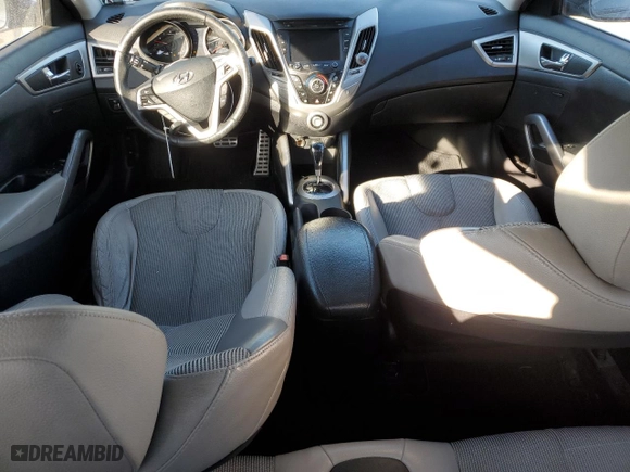 2012 Hyundai Veloster w/Gray Int with VIN KMHTC6AD1CU053274, listed as a Copart auction lot 46660185 with 111,242 mi miles and Clean Title. Bid and sale history available at carsss.com. Image 8.