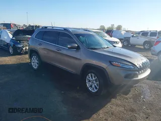 2018 Jeep Cherokee Latitude Plus with VIN 1C4PJMLB7JD576453, listed as a IAAI auction lot 41875382 with 81,298 mi miles. Bid and sale history available at carsss.com. Image 1.