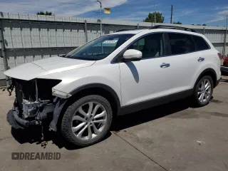 2012 Mazda CX-9 Grand Touring with VIN JM3TB3DA9C0333594, listed as a Copart auction lot 63429245 with 157,573 mi miles and Salvage title. Bid and sale history available at DreamBid. Image 1.