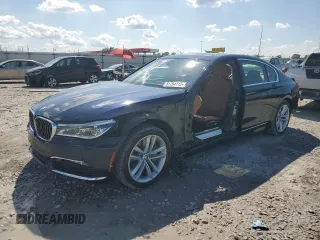 2017 BMW 7 Series ALPINA B7 xDrive with VIN WBA7F2C3XHG423179, listed as a Copart auction lot 61794115 with 55,399 mi miles and Salvage title. Bid and sale history available at DreamBid. Image 1.
