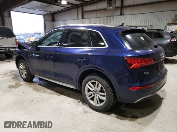 2020 Audi Q5 Premium with VIN WA1ANAFY8L2115490, listed as a Copart auction lot 87094424 with 49,528 mi miles and Salvage Title. Bid and sale history available at carsss.com. Image 2.