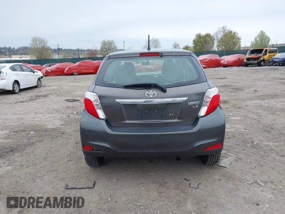 2013 Toyota Yaris L with VIN JTDKTUD30DD563270, listed as a IAAI auction lot 41997725 with 131,663 mi miles. Bid and sale history available at carsss.com. Image 15.