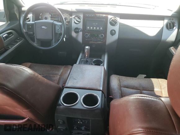 2012 Ford Expedition XLT with VIN 1FMJU1J55CEF38866, listed as a Copart auction lot 61873245 with 193,746 mi miles and Salvage title. Bid and sale history available at DreamBid. Image 8.