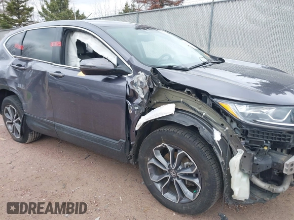 2022 Honda CR-V EX-L with VIN 7FARW2H81NE011064, listed as a IAAI auction lot 42010217 with 1 mi miles. Bid and sale history available at carsss.com. Image 17.
