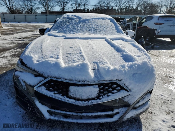 2021 Acura TLX with VIN 19UUB5F35MA012446, listed as a Copart auction lot 45166775 with 63,851 mi miles and Salvage Title. Bid and sale history available at carsss.com. Image 5.