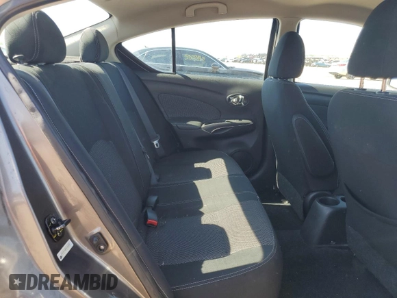 2015 Nissan Versa SV with VIN 3N1CN7AP5FL860607, listed as a Copart auction lot 58093385 with 150,926 mi miles and Salvage title. Bid and sale history available at DreamBid. Image 10.