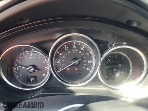 2016 Mazda CX-9 Touring with VIN JM3TCBCY2G0119252, listed as a Copart auction lot 55529005 with 95,587 mi miles and Salvage title. Bid and sale history available at DreamBid. Image 9.