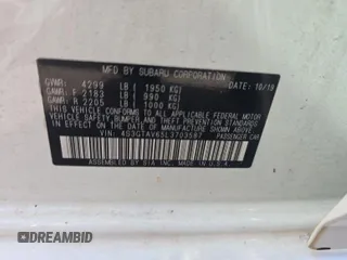 2020 Subaru Impreza Premium with VIN 4S3GTAV65L3703587, listed as a IAAI auction lot 42677825 with 113,969 mi miles and . Bid and sale history available at DreamBid. Image 7.