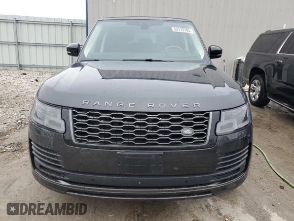 2019 Land Rover Range Rover HSE with VIN SALGS2SV8KA539212, listed as a Copart auction lot 52172195 with 75,349 mi miles and Clean Title. Bid and sale history available at DreamBid. Image 5.