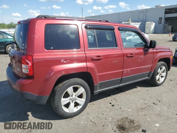 2014 Jeep Patriot Latitude with VIN 1C4NJRFB7ED713512, listed as a Copart auction lot 55595045 with 162,083 mi miles and Clean title. Bid and sale history available at DreamBid. Image 3.