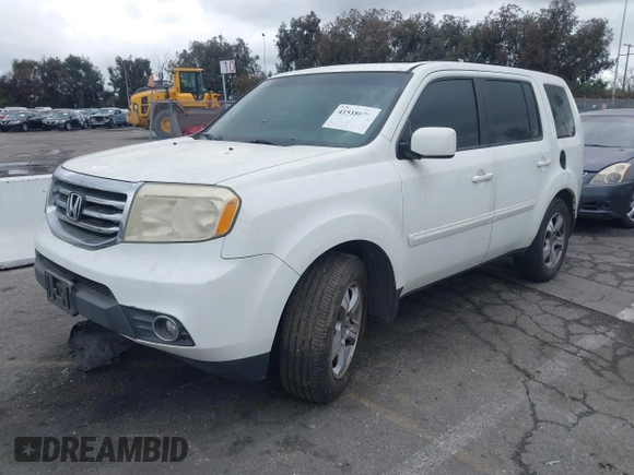 2014 Honda Pilot EX-L with VIN 5FNYF3H54EB003916, listed as a IAAI auction lot 41518679 with 147,456 mi miles. Bid and sale history available at carsss.com. Image 17.