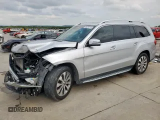 2018 Mercedes-Benz GLS 450 z VIN 4JGDF6EE2JB116289, wystawiony jako Copart lot #54772115 z przebiegiem 83 349 mil mil oraz Szkody całkowita. Historia ofert i sprzedaży dostępna na DreamBid. Obrazek 1.