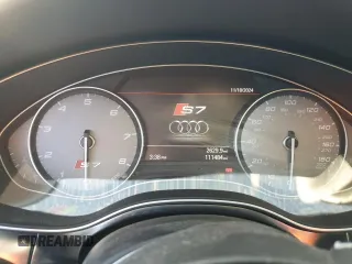 2014 Audi S7 Prestige with VIN WAUW2AFC5EN005147, listed as a Copart auction lot 69822734 with 111,484 mi miles and Salvage Title. Bid and sale history available at carsss.com. Image 9.