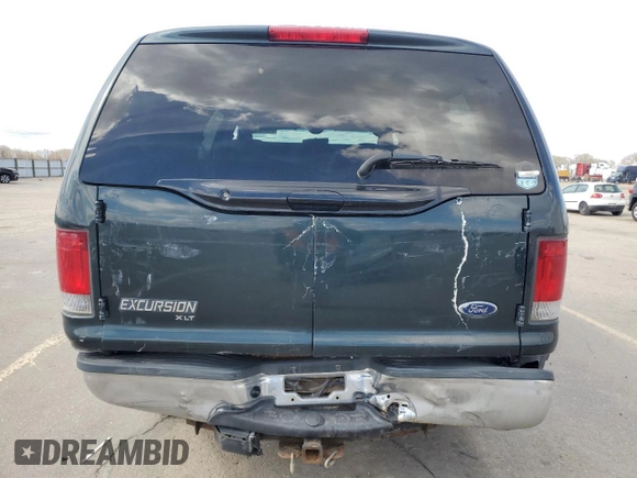 2004 Ford Excursion Special Serv z VIN 1FMNU41S74ED33740, wystawiony jako Copart lot #51643285 z przebiegiem 193 942 mil mil oraz Szkoda całkowita • Salvage title. Historia ofert i sprzedaży dostępna na DreamBid. Obrazek 6.
