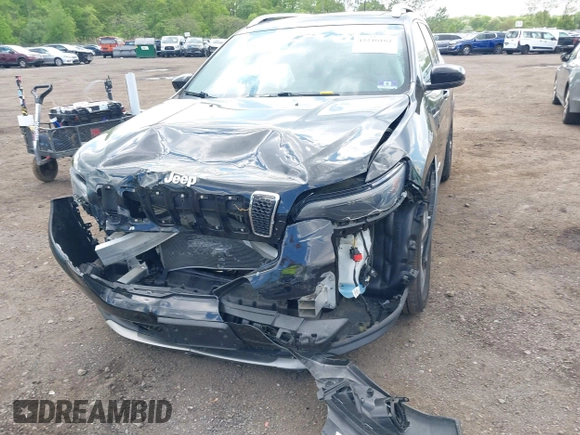 2019 Jeep Cherokee Limited with VIN 1C4PJMDX6KD457370, listed as a IAAI auction lot 42210162 with 50,303 mi miles and . Bid and sale history available at DreamBid. Image 6.