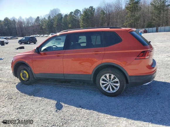 2019 Volkswagen Tiguan S with VIN 3VV1B7AX9KM151990, listed as a Copart auction lot 45568775 with 34,233 mi miles and Salvage Title. Bid and sale history available at carsss.com. Image 2.