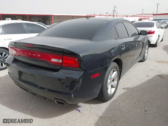 2013 Dodge Charger SE with VIN 2C3CDXBG8DH613669, listed as a IAAI auction lot 41810048 with NaN miles. Bid and sale history available at carsss.com. Image 4.