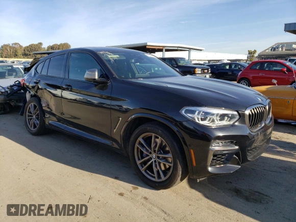2020 BMW X4 M40i with VIN 5UX2V5C01L9B33905, listed as a Copart auction lot 40108583 with 26,196 mi miles. Bid and sale history available at carsss.com. Image 4.