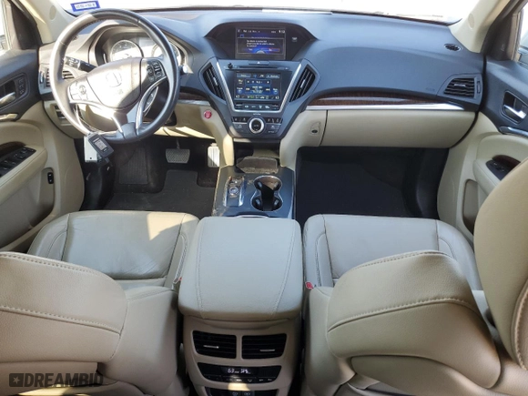 2017 Acura MDX w/Technology Pkg with VIN 5J8YD4H59HL000024, listed as a Copart auction lot 46974635 with 120,274 mi miles and Salvage Title. Bid and sale history available at carsss.com. Image 8.