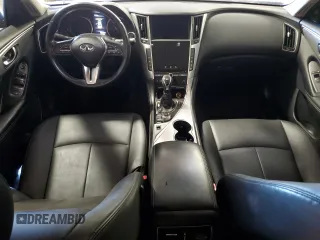 2021 Infiniti Q50 Luxe with VIN JN1EV7BR3MM750246, listed as a Copart auction lot 74994524 with 75,033 mi miles and Salvage Title. Bid and sale history available at carsss.com. Image 8.
