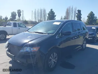 2016 Honda Odyssey EX-L with VIN 5FNRL5H65GB083425, listed as a IAAI auction lot 41975200 with 102,095 mi miles. Bid and sale history available at carsss.com. Image 6.