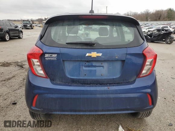 2022 Chevrolet Spark LS with VIN KL8CB6SA3NC032214, listed as a Copart auction lot 83441714 with 106,796 mi miles and Non Repairable. Bid and sale history available at DreamBid. Image 6.