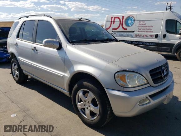 2005 Mercedes-Benz M-Class 3.7L with VIN 4JGAB57E35A544146, listed as a Copart auction lot 73055234 with 217,876 mi miles and Salvage Title. Bid and sale history available at carsss.com. Image 4.