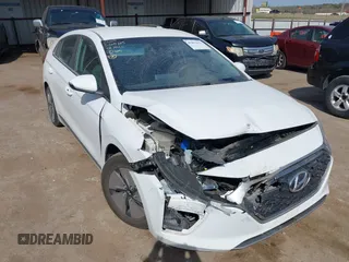 2021 Hyundai Ioniq SE with VIN KMHC75LC3MU257479, listed as a IAAI auction lot 41893021 with 65,785 mi miles and . Bid and sale history available at DreamBid. Image 1.