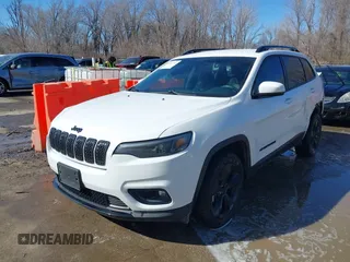 2020 Jeep Cherokee Altitude with VIN 1C4PJMLN5LD541214, listed as a IAAI auction lot 41663841 with 80,097 mi miles. Bid and sale history available at carsss.com. Image 17.