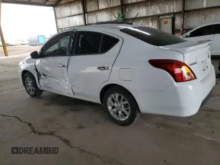 2018 Nissan Versa Sedan SV with VIN 3N1CN7AP2JL851436, listed as a Copart auction lot 45165175 with 99,746 mi miles and Salvage Title. Bid and sale history available at carsss.com. Image 2.