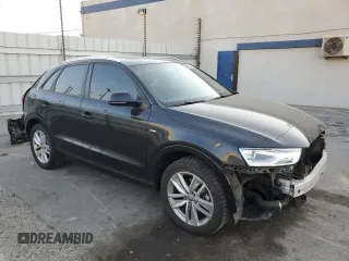 2018 Audi Q3 Premium with VIN WA1BCCFS9JR006171, listed as a Copart auction lot 89405445 with 24,546 mi miles and Salvage Title. Bid and sale history available at carsss.com. Image 4.
