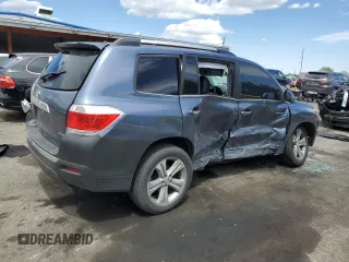2012 Toyota Highlander Limited with VIN 5TDDK3EH3CS136524, listed as a Copart auction lot 55121145 with 194,480 mi miles and Salvage title. Bid and sale history available at DreamBid. Image 3.