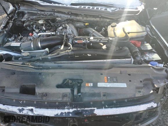 2024 Ford F-350 XL with VIN 1FT8W3BM6REE92164, listed as a Copart auction lot 88810125 with 7,863 mi miles and Salvage Title. Bid and sale history available at DreamBid. Image 12.