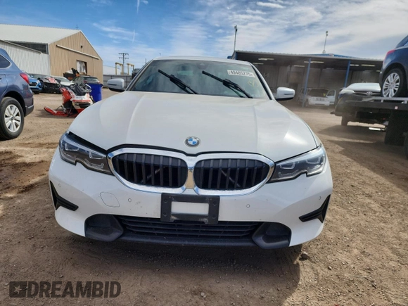 2021 BMW 3 Series 330i xDrive with VIN 3MW5R7J06M8C11375, listed as a Copart auction lot 49485275 with 55,146 mi miles and Salvage Title. Bid and sale history available at DreamBid. Image 5.