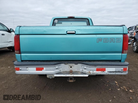 1995 Ford F-150 with VIN 1FTDF15Y7SLA85554, listed as a Copart auction lot 52345005 with 209,077 mi miles and Salvage Title. Bid and sale history available at carsss.com. Image 6.